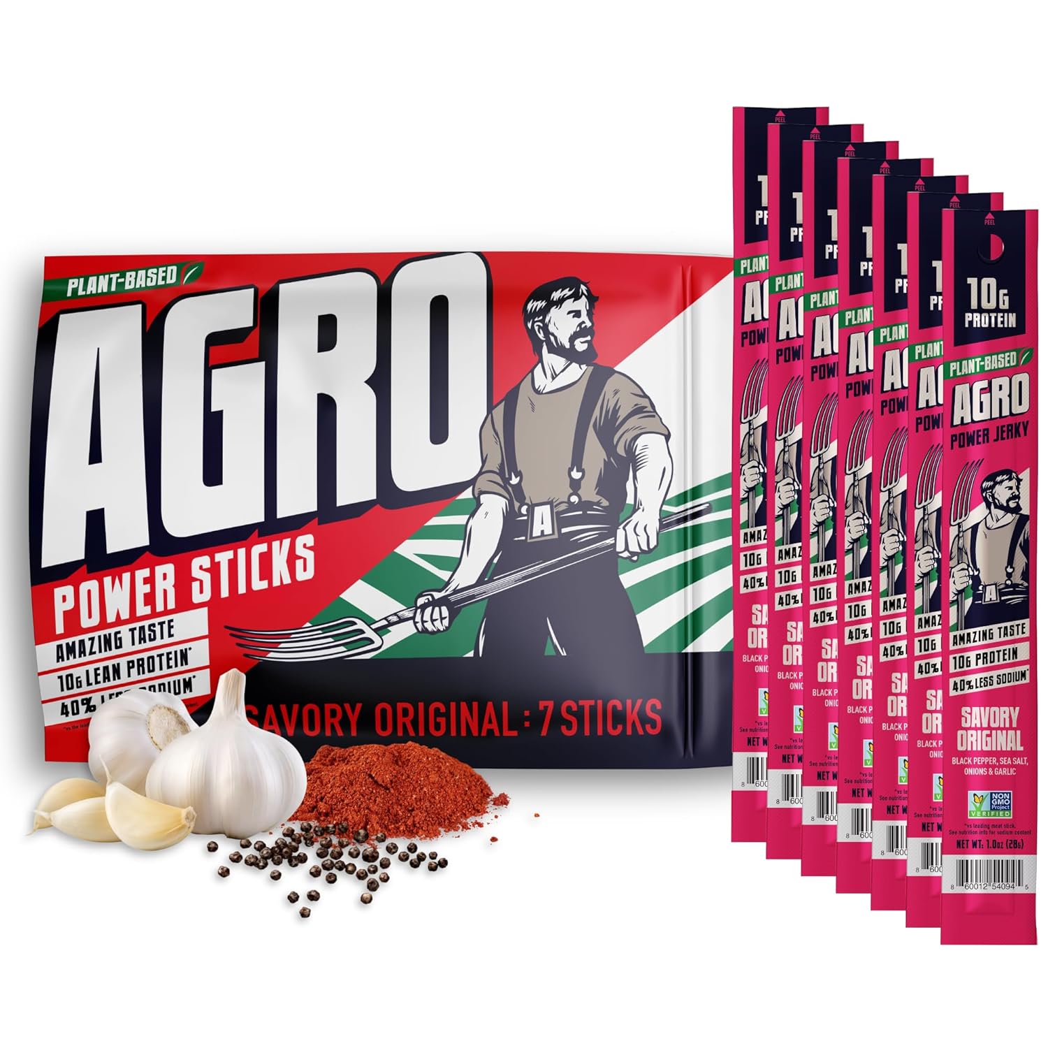AGRO Power Jerky Savory Original
