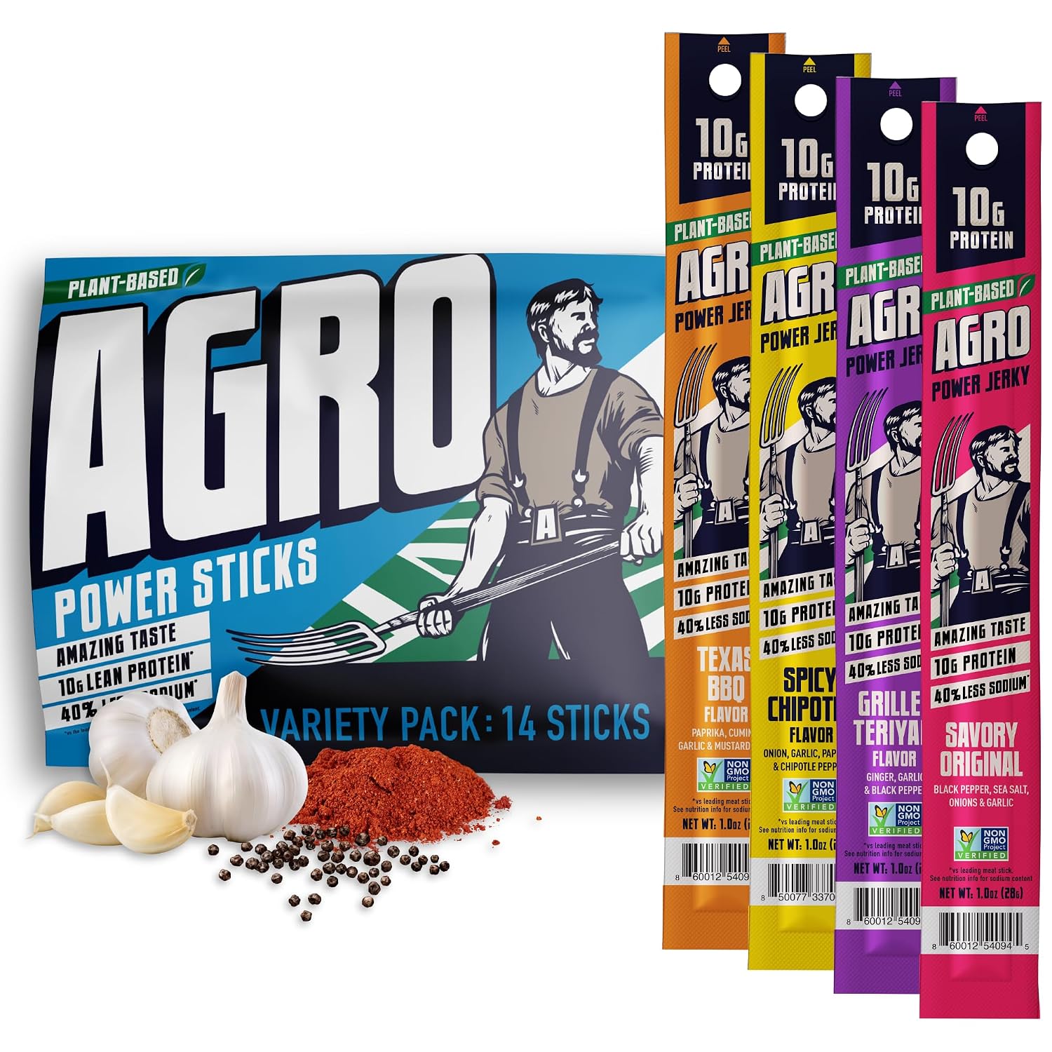 AGRO Power Jerky Variety Pack