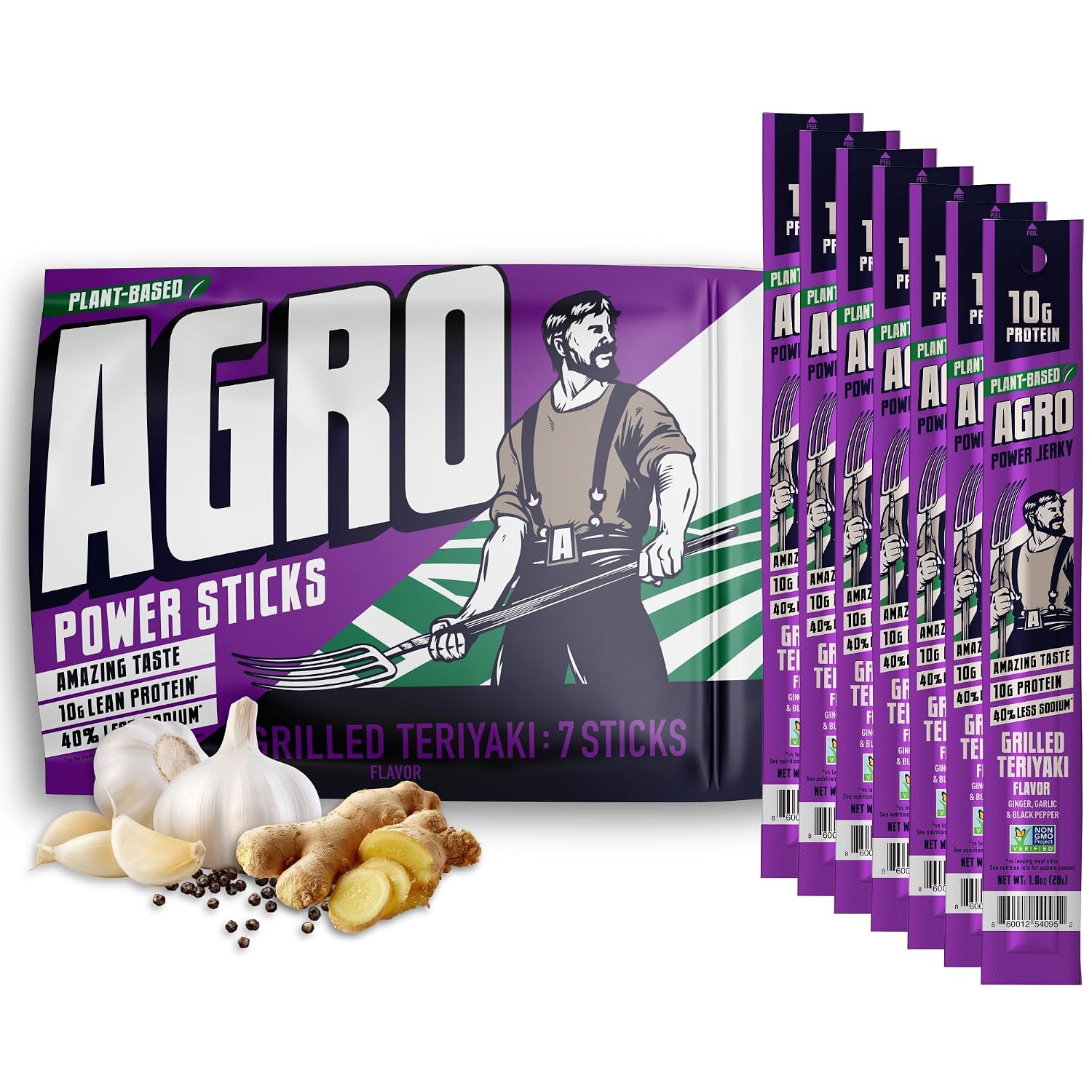 AGRO Power Jerky Grilled Teriyaki