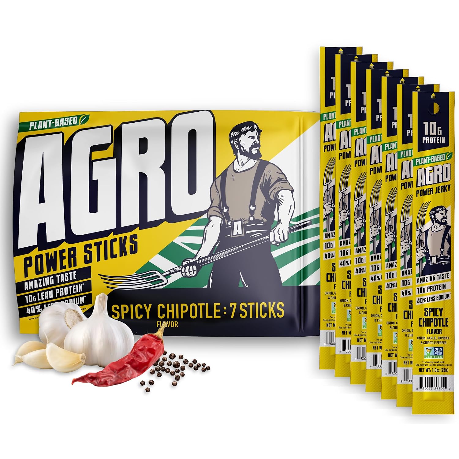 AGRO Power Jerky Spicy Chipotle